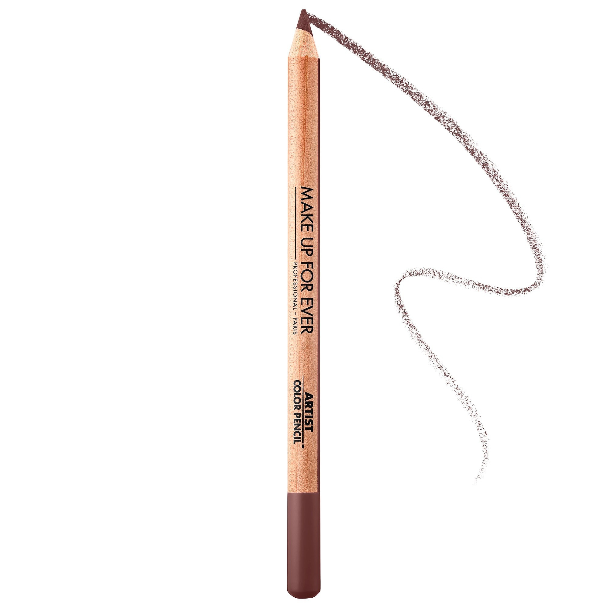 MAKE UP FOR EVER Artist Color Pencil Longwear Lip Liner 608 Limitless Brown 0.04 oz / 1.41 g | Sephora (US)