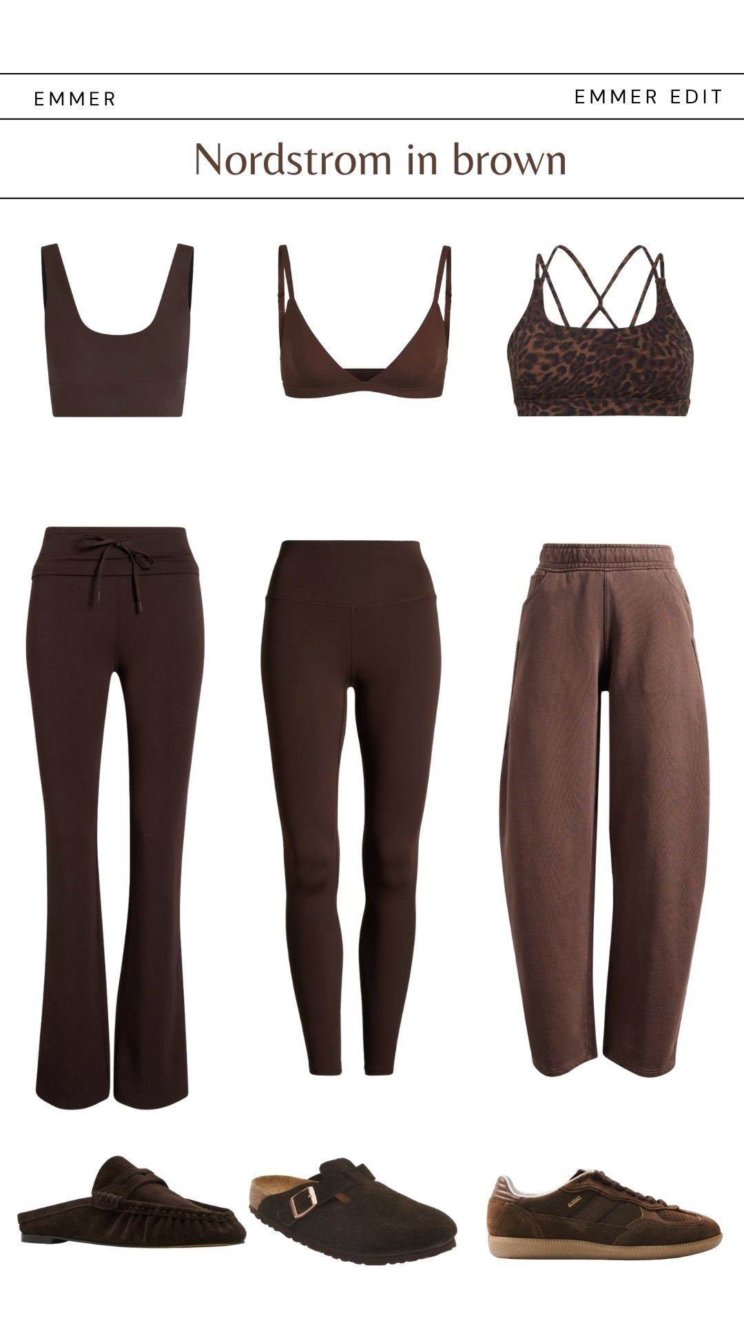 Recent new arrivals at Nordstrom


brown sweat pants, brown leggins, brown clogs, brown loafers, low profile sneakers 

 #LTKootd #LTKSeasonal #LTKOver40