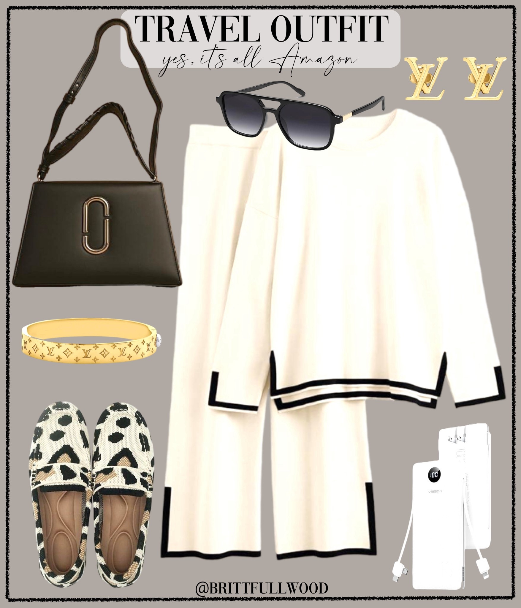 Amazon casual chic outfit 
Everything under $30!!!