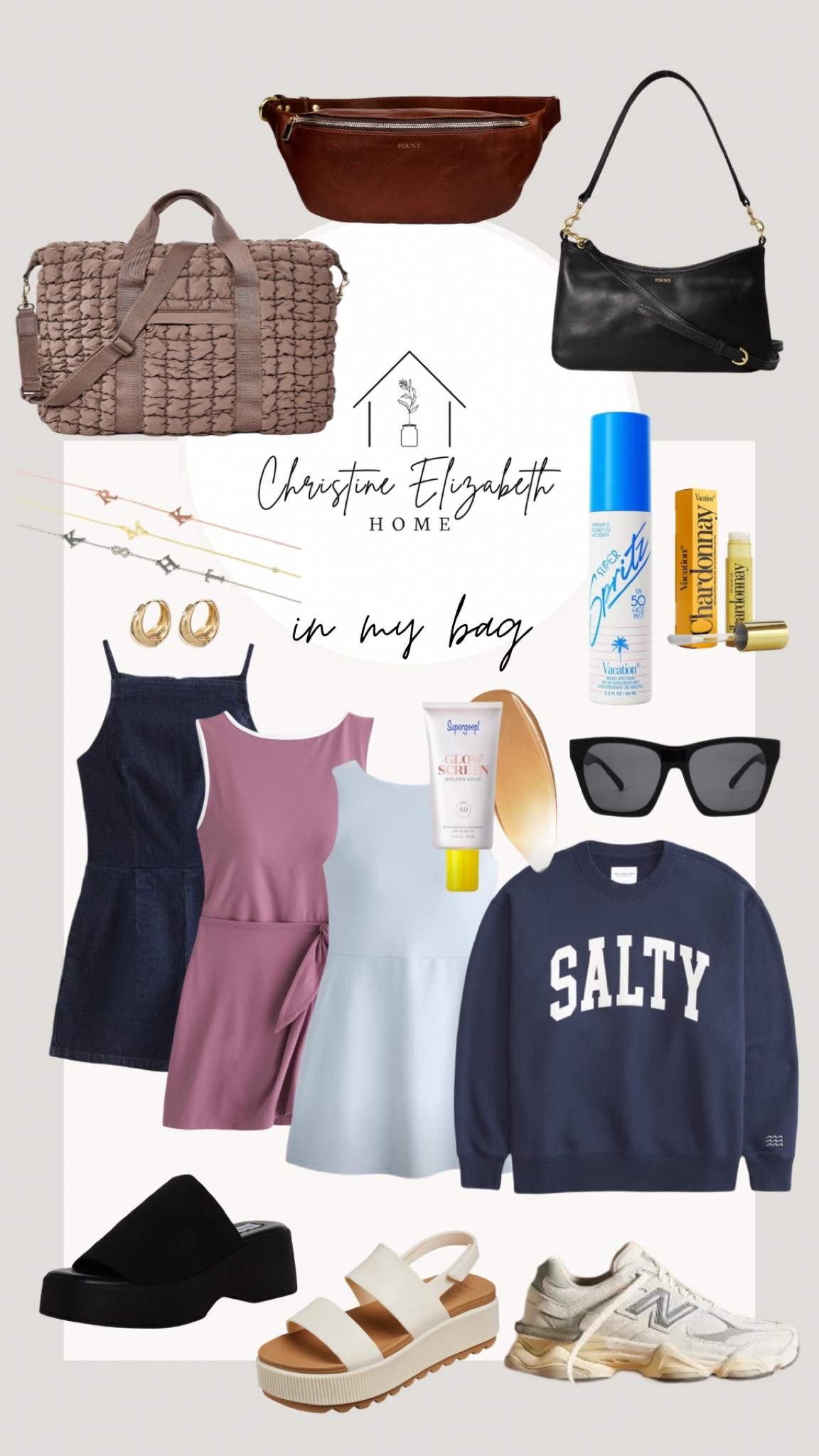 headed to florida with my hubs, some things you can find in my bag, some old favorites and some new ✨

Fount code: CHRISTINEHOME15
Sis Kiss code: CHRISTINE15

#LTKBeauty #LTKHome #LTKStyleTip