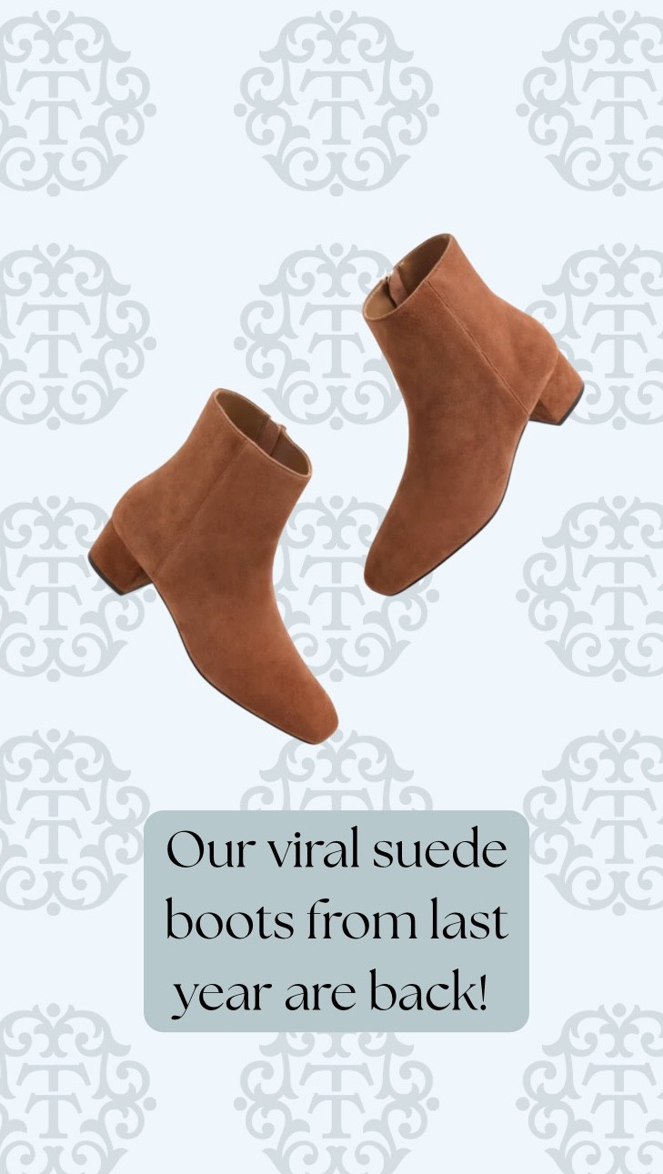 Our favorite suede boots from last year are back! We love these to spice up a winter outfit. M

#LTKWorkwear #LTKootd #LTKOver40