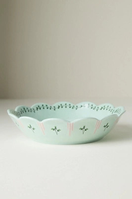 Annette Floral Melamine Pasta Bowls, Set of 4 | Anthropologie (US)