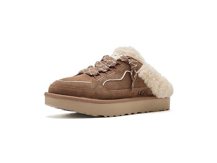 UGG Lowmel Mules Women's Shoes Moonlight: 8 B - Medium | Zappos.com