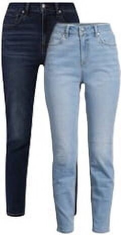 No Boundaries High Rise Skinny Jeans, 29” Inseam, 1 or 2-Pack, Women’s | Walmart (US)