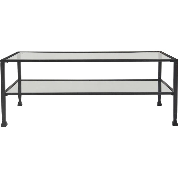 4 Legs Coffee Table with Storage | Wayfair Professional
