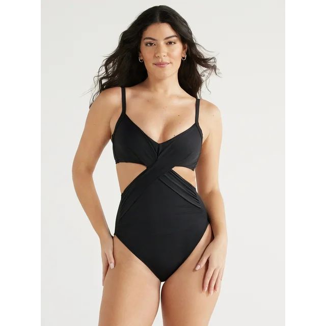 Sofia by Sofia Vergara Women's and Plus Antonella One Piece Swimsuit, Sizes XS-2X | Walmart (US)