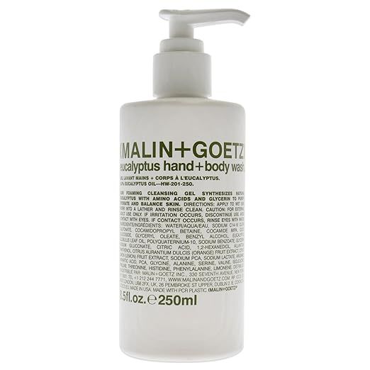 Malin + Goetz Essential Hand + Body Wash—purifying, hydrating hand + body wash for men + women.... | Amazon (US)