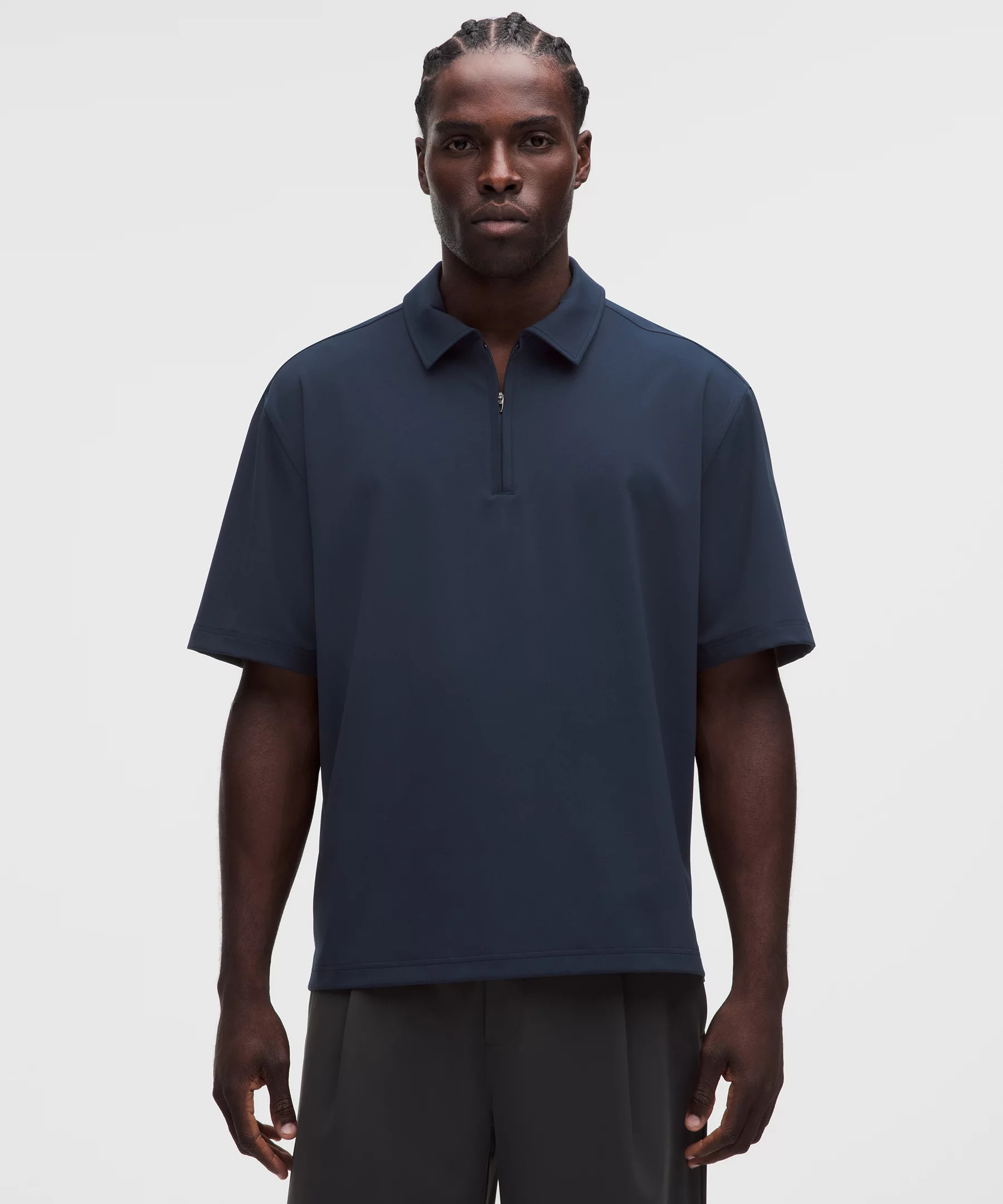 Daydrift Oversized Zip-Neck Polo Shirt | Men's Polo Shirts | lululemon | Lululemon (US)