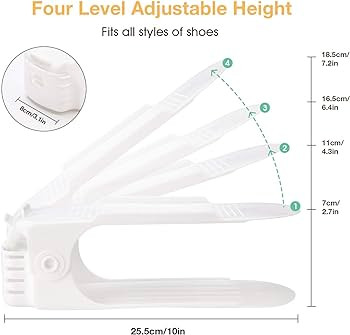 Neprock Shoes Organizer for Closet, Shoe Rack Organizador De Zapatos for Closet Organization, Sho... | Amazon (US)