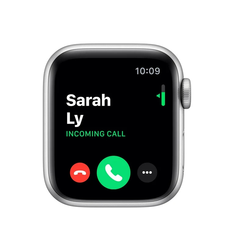 Restored Apple Watch Series 5 (GPS, 40mm) - Silver Aluminum Case - White Sport Band (Refurbished) | Walmart (US)