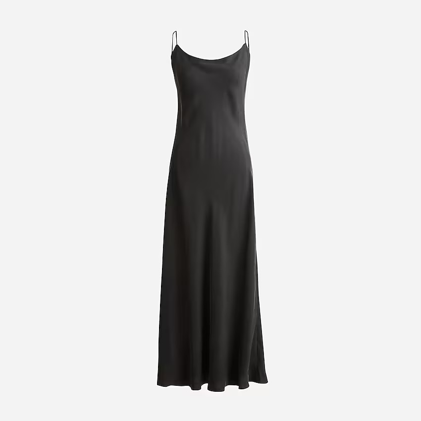 Eco cupro slip dress | J. Crew US