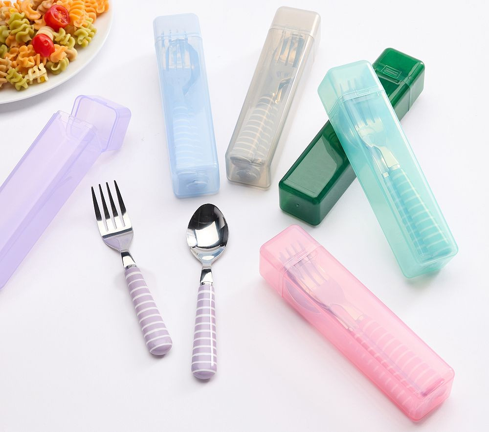 Utensils & Carrying Case Set | Pottery Barn Kids