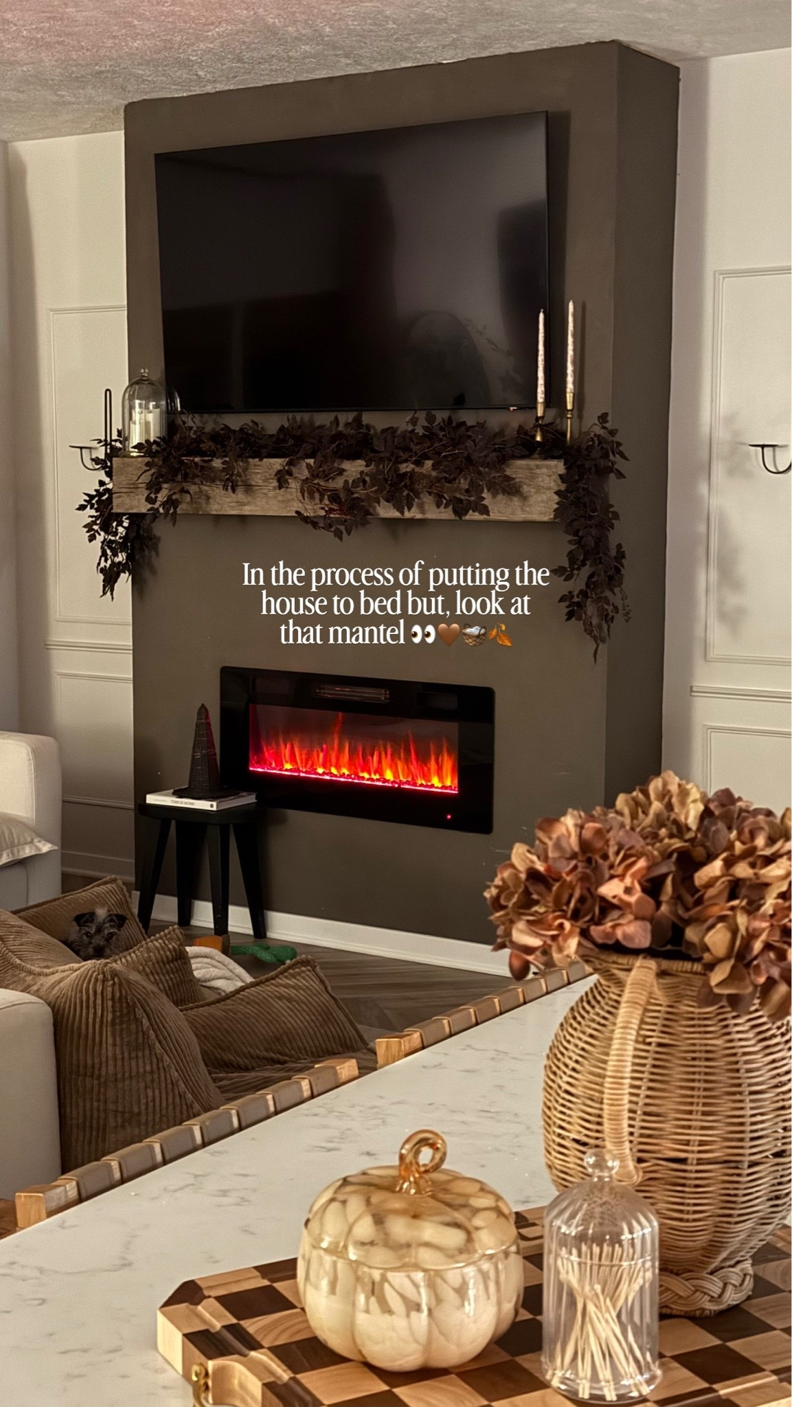 Fire place mantel for fall

#LTKSaleAlert #LTKHome #LTKstorytime