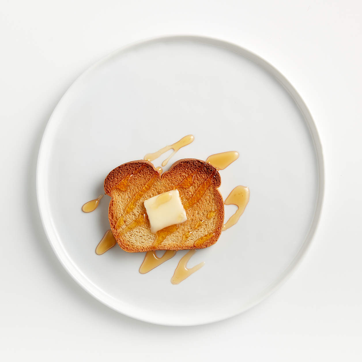 Mercer White Round Ceramic Dinner Plate + Reviews | Crate & Barrel | Crate & Barrel