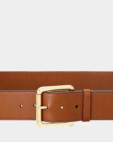 Leather Wide Belt | Ralph Lauren (UK)
