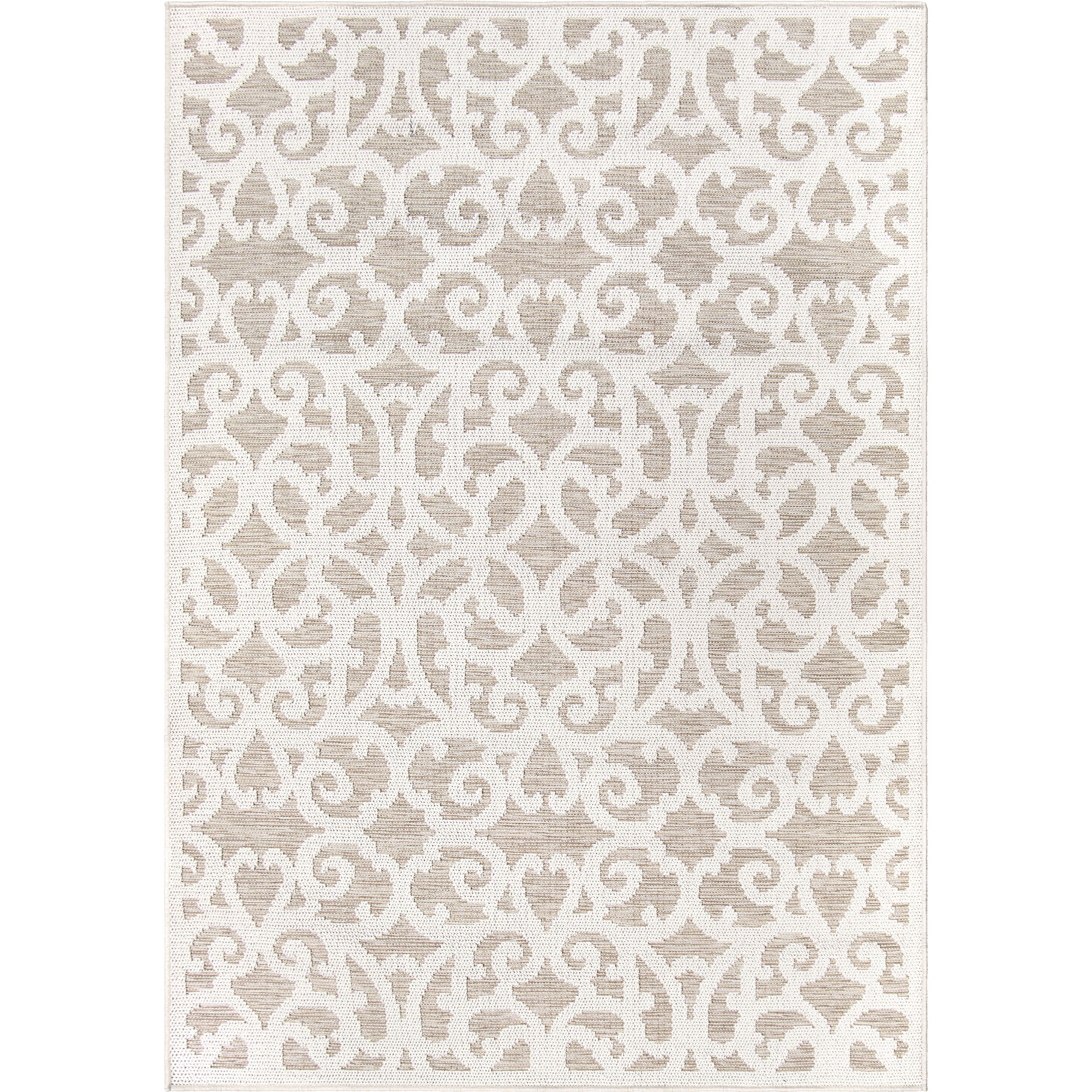 My Texas House Arlington Reversible Indoor/ Outdoor Area Rug, Natural Driftwood, 5'3" x 7'6" | Walmart (US)