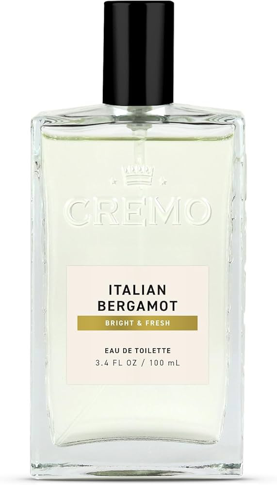 Cremo Cologne For Men - Italian Bergamot Mens Cologne Spray, A Combination of Italian Bergamot, N... | Amazon (US)