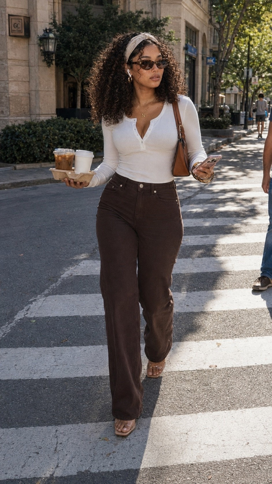 Chocolate brown is already taking over my fall wardrobe and I’m not fighting it 🤎☕️ This outfit is giving coffee run, brunch, shopping downtown, casual date… basically anywhere I can justify getting dressed cute lol.

And can we talk about this little letter necklace? 🥹 Ana Luisa sent it to me and I’m seriously so grateful. I LOVE how dainty and personal it feels. It’s the kind of everyday necklace that works with literally everything without overpowering the outfit. Even better, it’s on sale right now for members! ✨

Wearing size S in clothing + size 8 shoes. I linked the outfit, accessories, my Ana Luisa necklace + everything you need to recreate the look. 🤎

#LTKStyleTip #LTKFashion #FallStyle #FallOutfit #ChocolateBrown #BrownJeans #CasualChic #AnaLuisa #AnaLuisaJewelry #InitialNecklace #EverydayJewelry

#LTKootd #LTKSeasonal #LTKdayinmylife