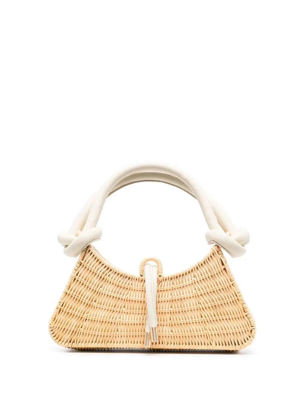 Cult Gaia Woven Basket Style Tote Bag - Farfetch | Farfetch Global