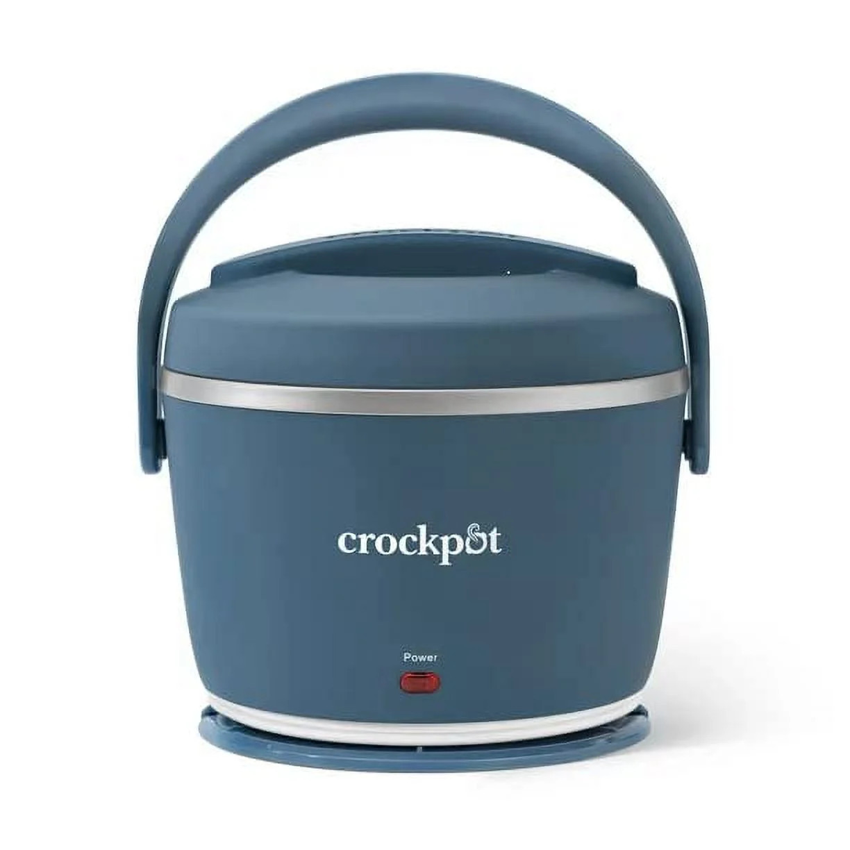Crockpot Electric Lunch Box, Portable Food Warmer for On-the-Go, 20-Ounce, Faded Blue | Walmart (US)
