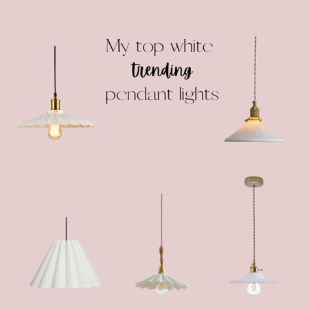 My top white pendant lighting favourites! 

#lighting #pendants

#LTKFind