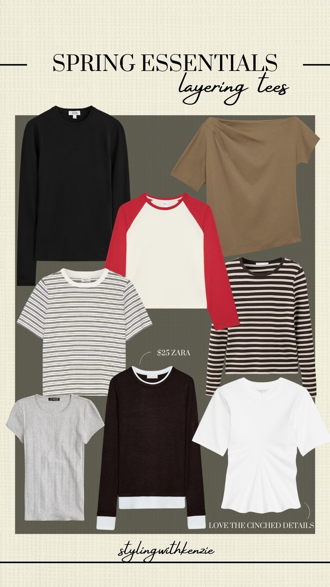 SPRING ESSENTIALS: LAYERING TEES🌷🍃🌤 

 #LTKmomlife #LTKSeasonal #LTKMidsize