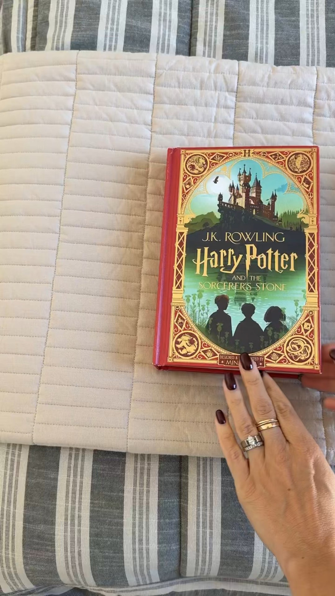 These Illustrated Harry Potter books by MinaLima are pure magic ✨ Every page feels like stepping right into the wizarding world—filled with stunning artwork, intricate pop-ups, and hidden details that make the stories come alive.

They’re not just books—they’re keepsakes you’ll treasure for years. Perfect for families, collectors, or anyone who still feels the wonder of Hogwarts. 🪄📚

If you’ve never experienced the MinaLima editions, they make rereading the series feel brand new again. Truly the most magical addition to any bookshelf!

Would you display them proudly or save them for cozy reading nights? ✨

#LTKKids #LTKSeasonal #LTKFamily