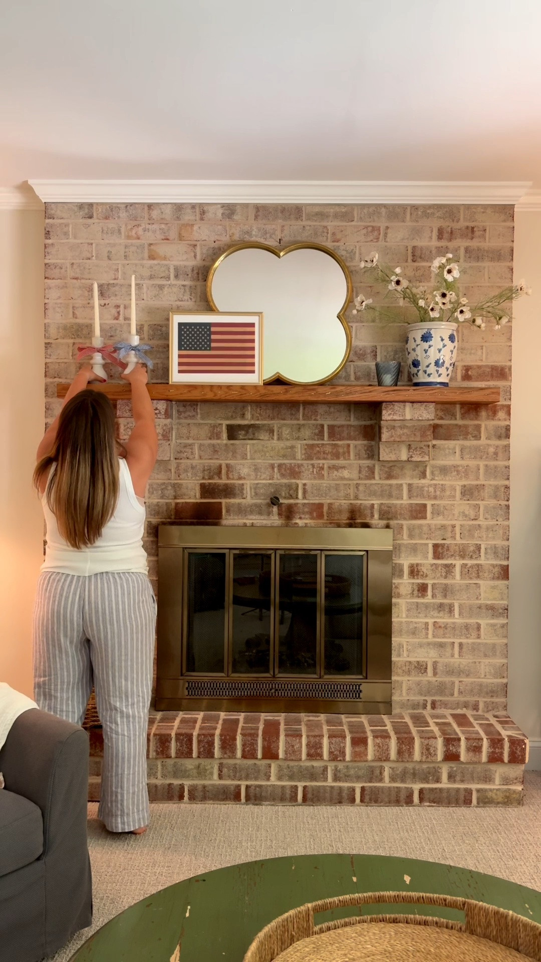 Americana Summer Mantel 🇺🇸

#LTKHome #LTKmomlife #LTKvlog