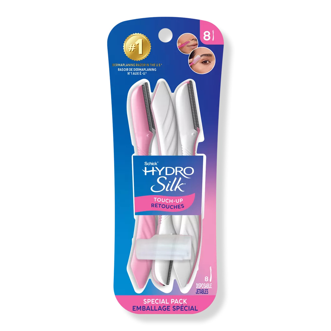 Hydro Silk Touch-Up Exfoliating Dermaplaning Tool, Eyebrow/Facial Razor | Ulta