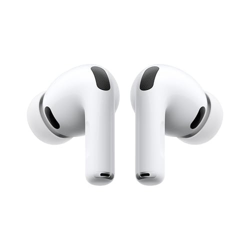Apple AirPods Pro 3 Wireless Earbuds, Active Noise Cancellation, Live Translation, Heart Rate Sensing, Hearing Aid Feature, Bluetooth Headphones, Spatial Audio, High-Fidelity Sound, USB-C Charging | Amazon (US)