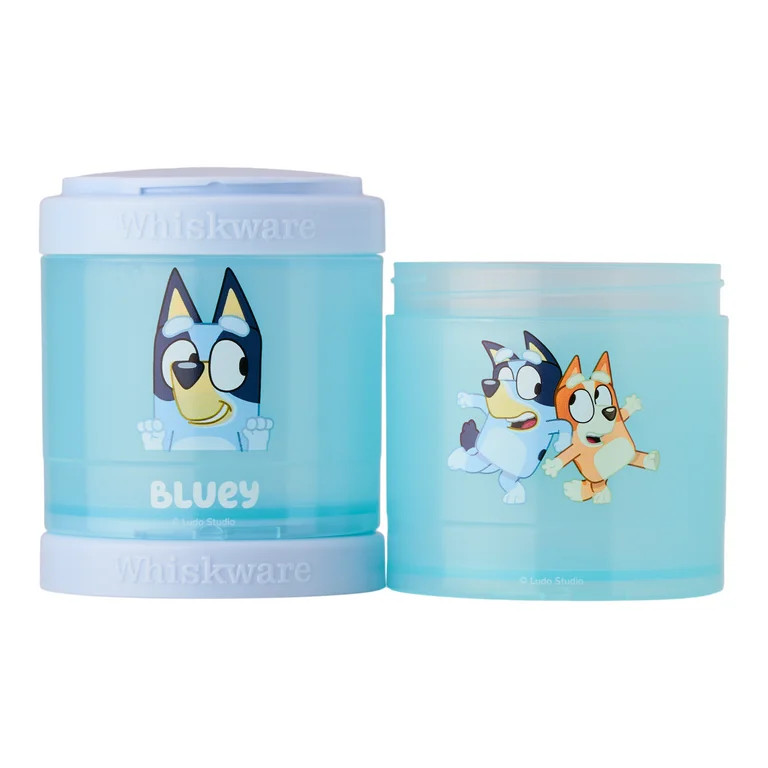 Whiskware Snack Container 2-Jar Bluey Blue | Walmart (US)