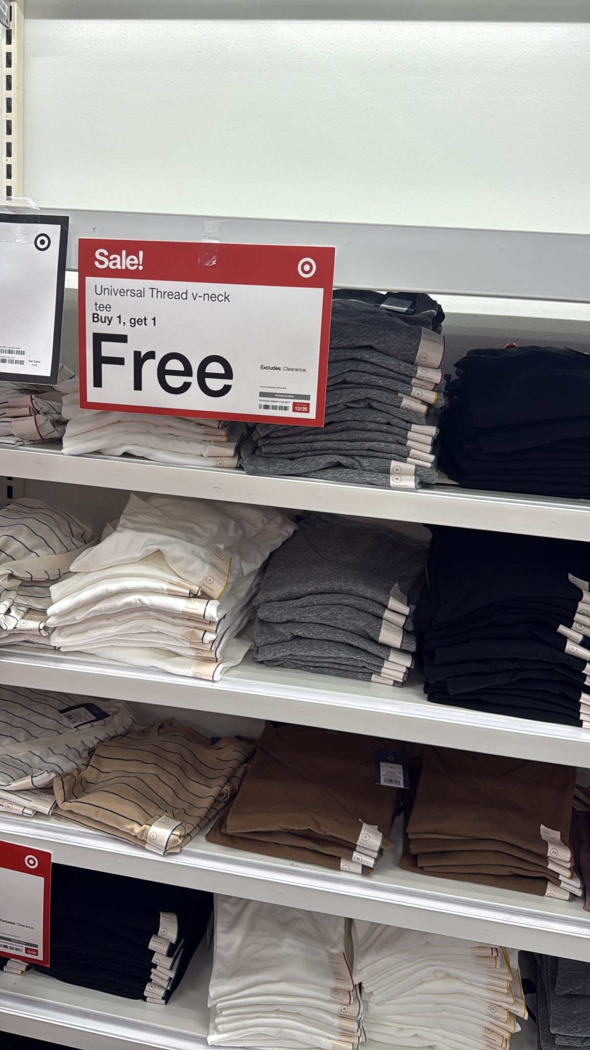 BOGO free shirts at target! 

#LTKGiftGuide #LTKHoliday #LTKSaleAlert