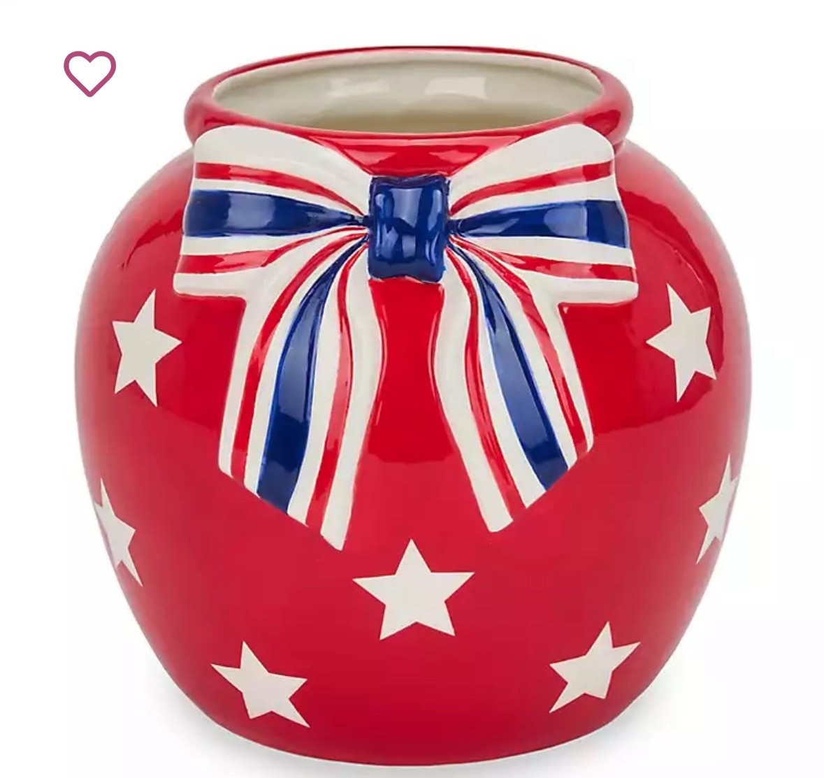 How gorgeous is this Americana bow & stars vase for 4th of July! Would be so cute with florals or even adding the fireworks floral picks! ❤️🤍💙

#LTKSeasonal #LTKHome