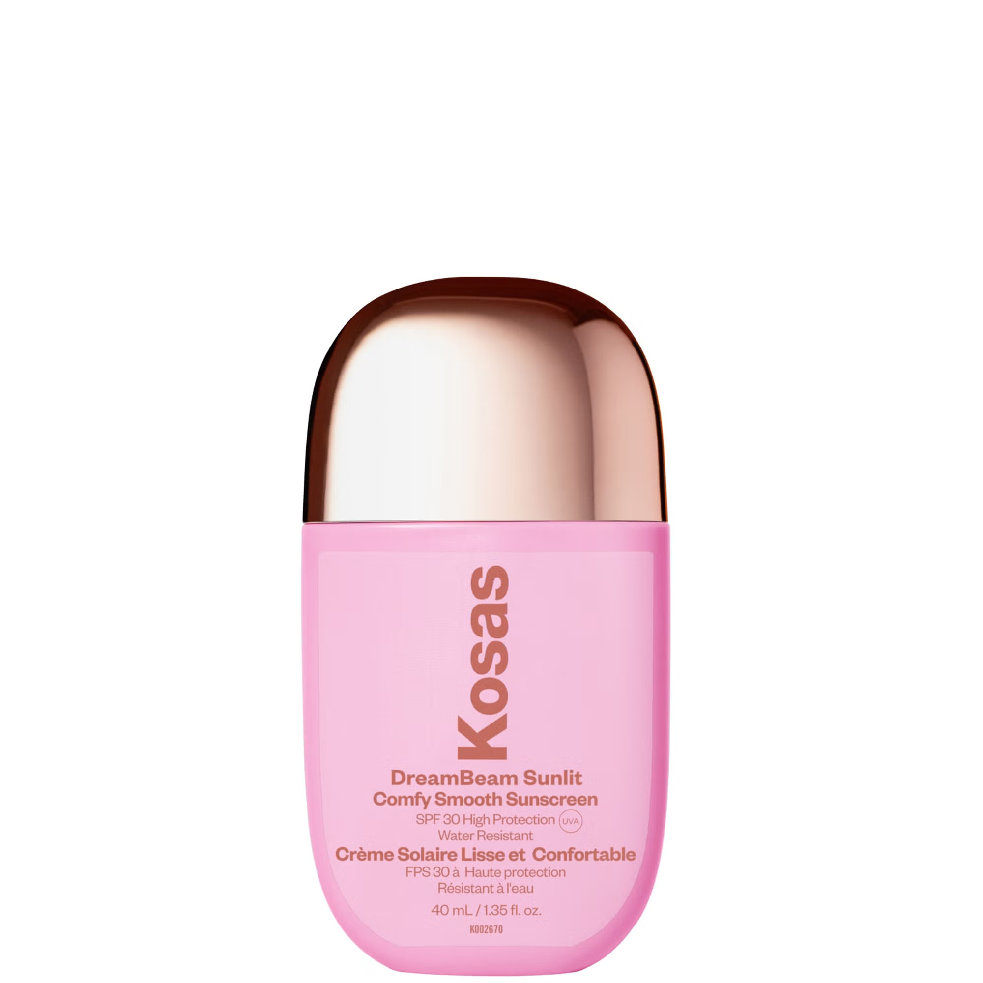 Kosas DreamBeam Sunscreen SPF 30 40ml - Sunlit | Cult Beauty