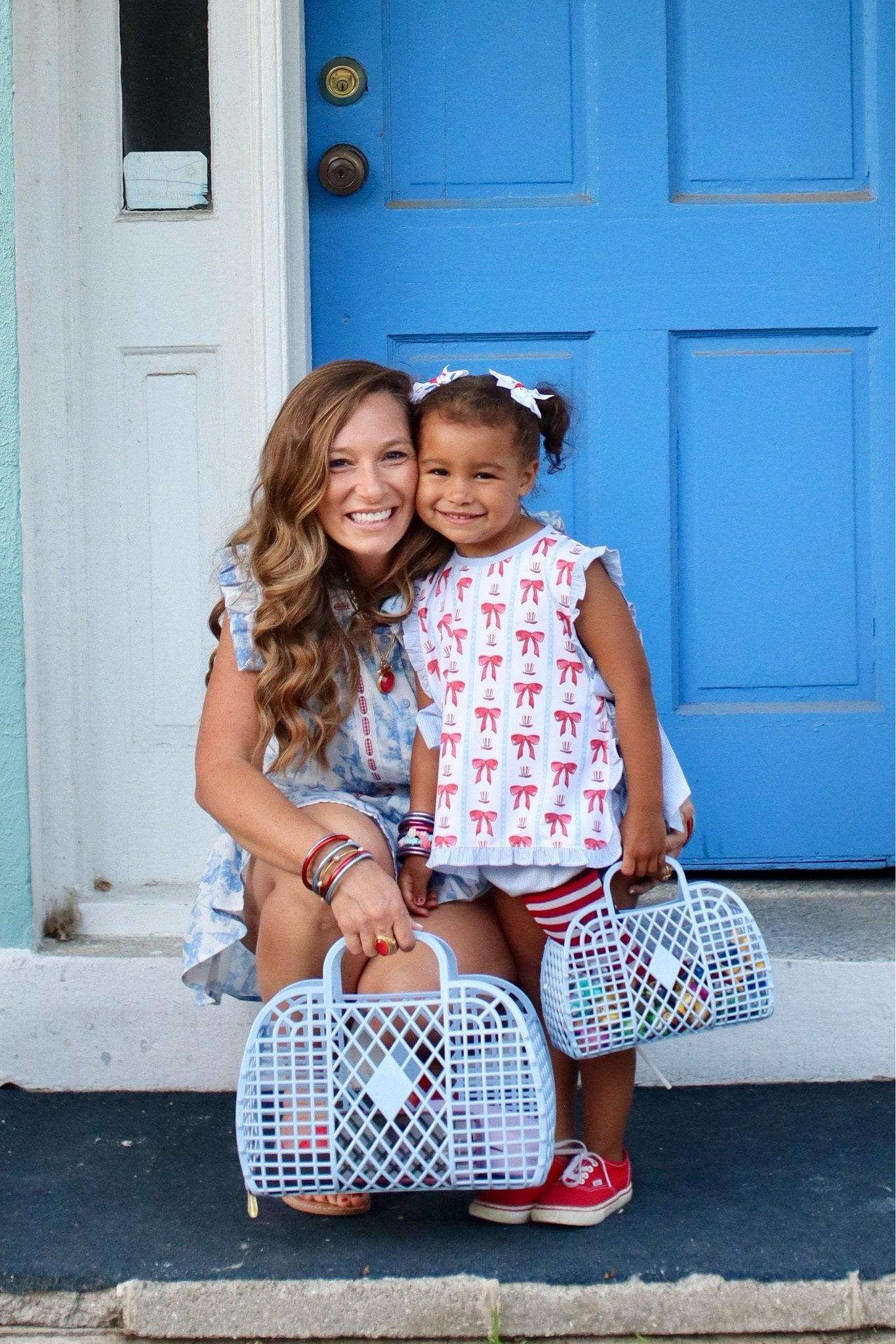 Pretty red, white and blue outfits for mom and daughter

#LTKootd #LTKmomlife #LTKKids