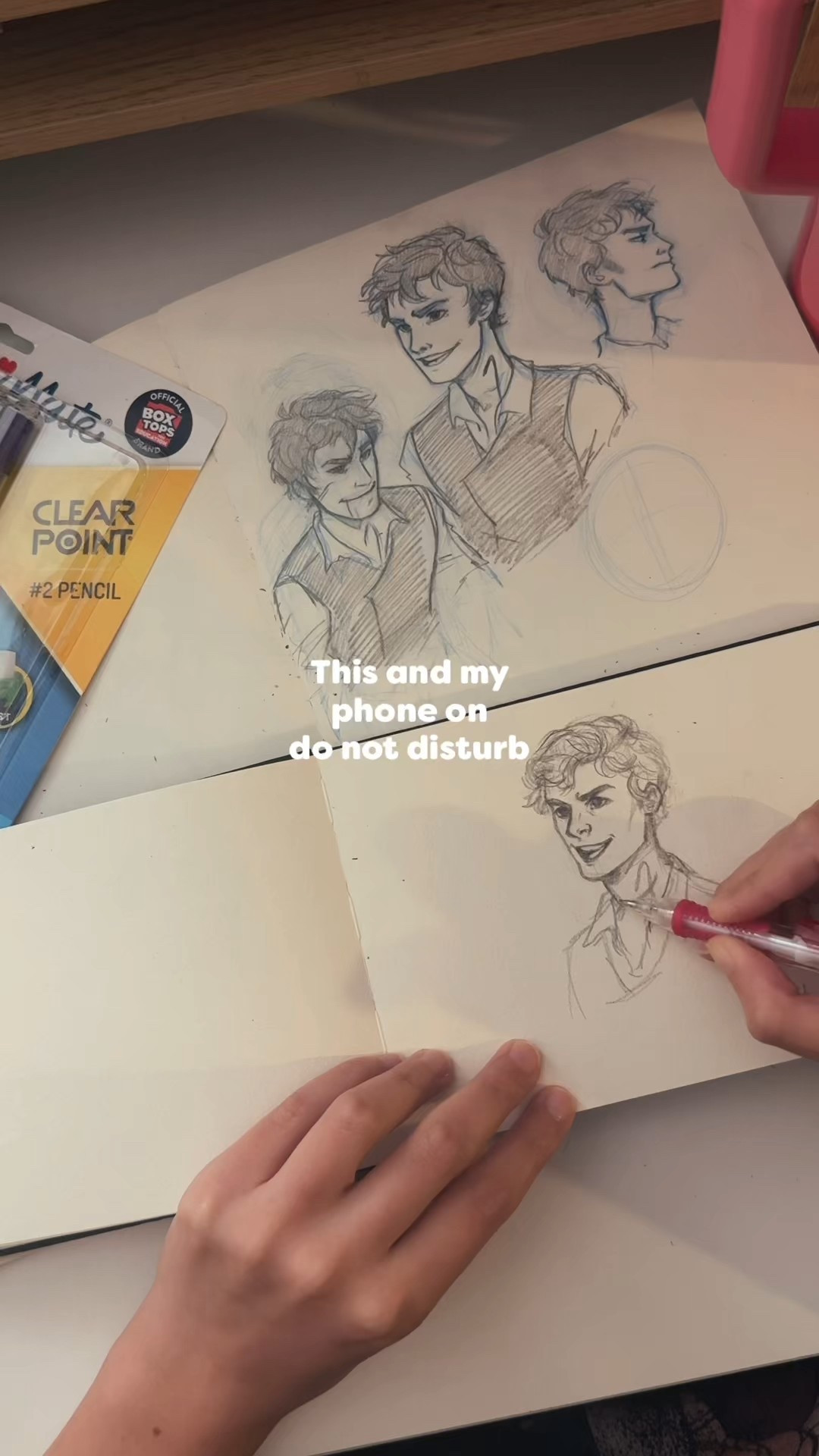 A reminder to get off your phone and do something creative, no matter the outcome ♥️ #cozyhobbies