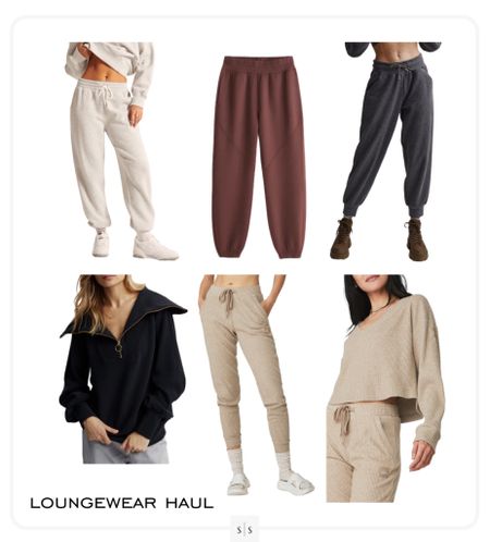 Loungewear reboot try on haul: sized up one size in Abercrombie & wore my true size in all other. Full try on saved to my IG highlight or on TT. 

#LTKstyletip #LTKfit