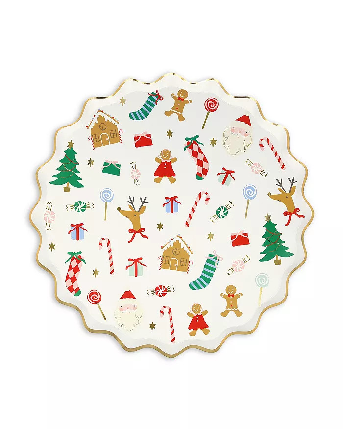 Jolly Christmas Dinner Plates, Set of 8 | Bloomingdale's (US)