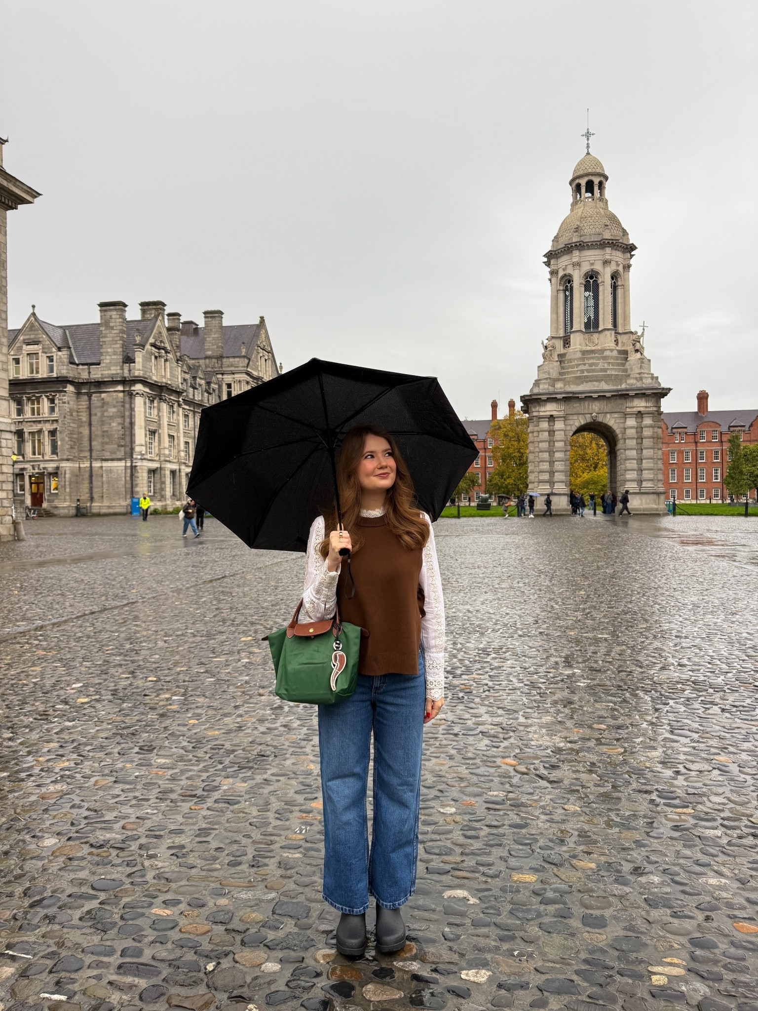 trinity college ootd 

#LTKSeasonal #LTKTravel #LTKStyleTip