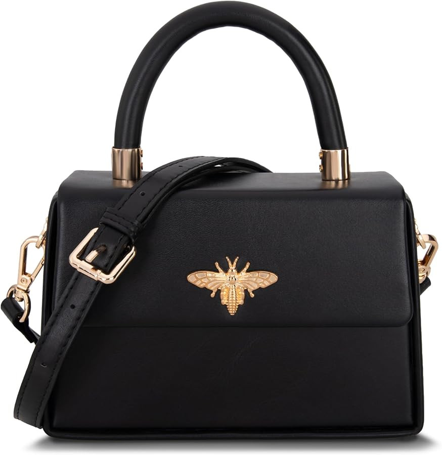 Milan Chiva Mini Purse Small Top-Handle Handbags for Women Bee Purse | Amazon (US)