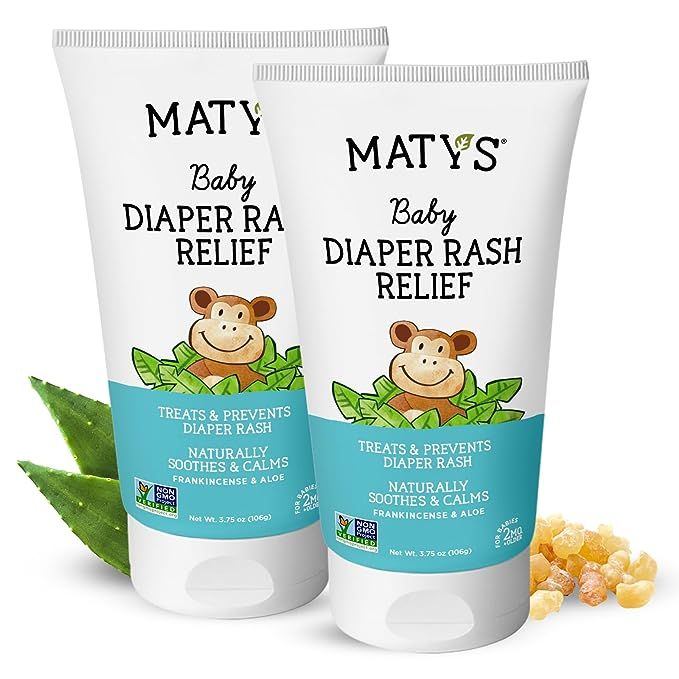 Matys Baby Diaper Rash Relief Ointment, Diaper Cream for Babies 2 Months Old +, Soothing Balm Pro... | Amazon (US)