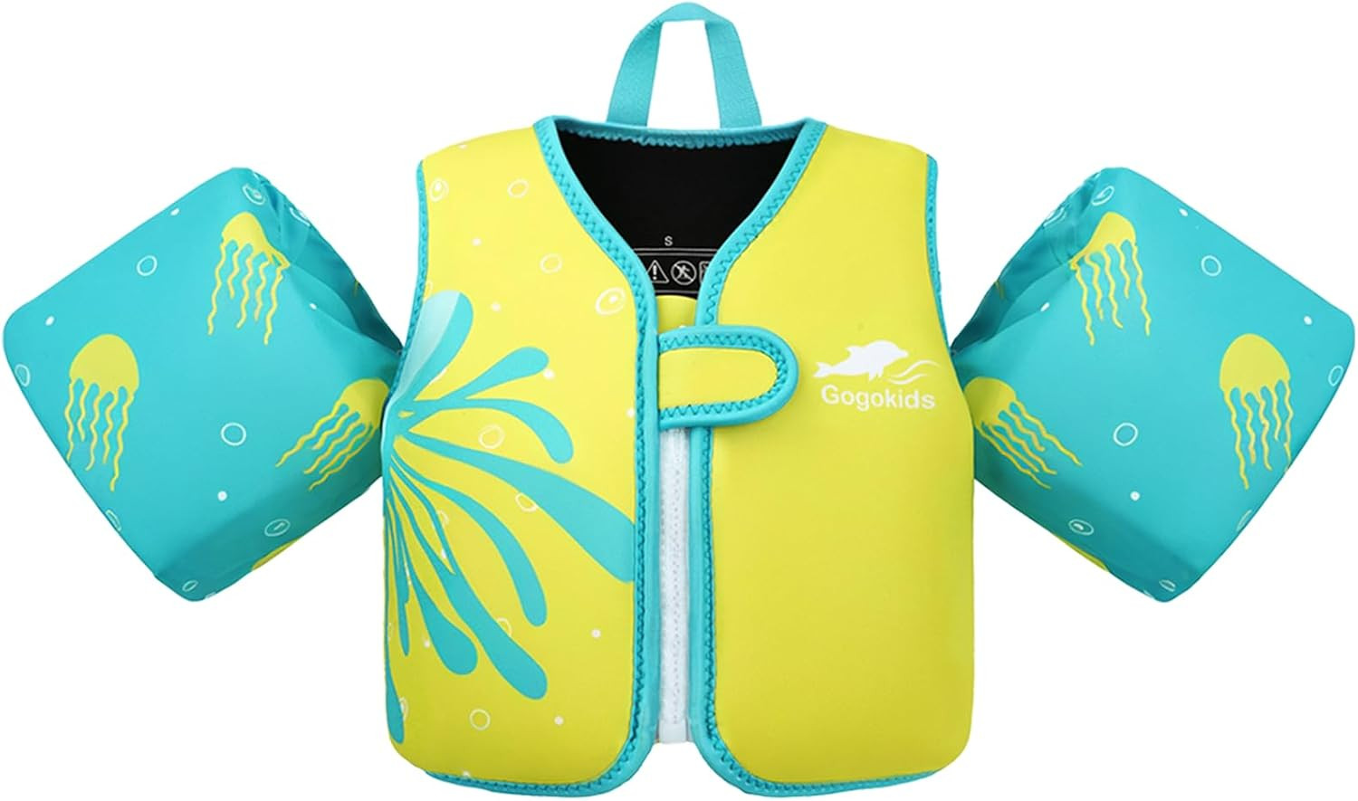 Gogokids Toddler Swim Vest Pool Floats for Kids 30-40-50-60-70 lbs, Kids Swimming Jacket[Stable B... | Amazon (US)