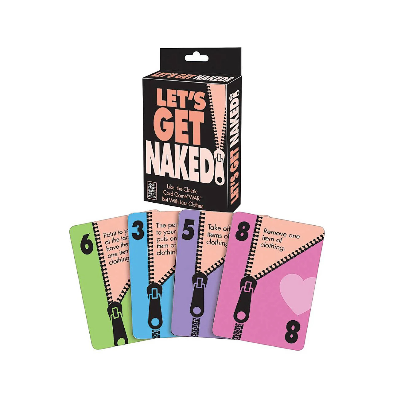 Little Genie Let's Get Naked Lovers Adult Card Game | Walmart (US)