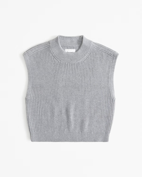 Sleeveless Crew Sweater | Abercrombie & Fitch (US)