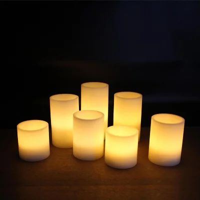 Member's Mark Flameless LED Wax Candles, 7 pc. | Sam's Club