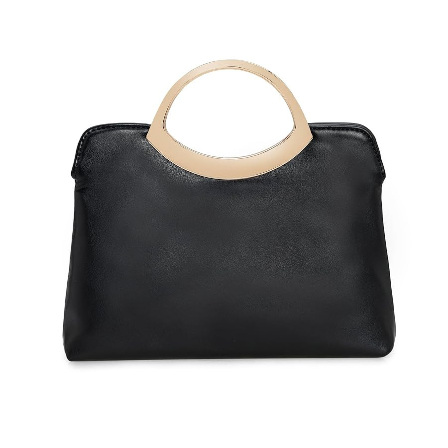 Stylish PU leather Small Prom Handbag Formal Women Party Clutch Dressy Wedding Purse | Amazon (US)