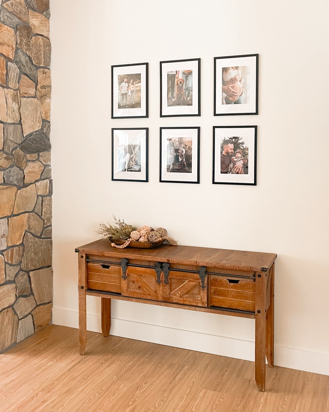 Gallery wall under $60! These frames are 100% plastic so I don’t have to worry about any glass breaking around baby. 

Frames are under $30 for five!
Table is hobby lobby! 

Amazon frames, photo prints, picture, mpix, living room, decor, interior, design, transitional, farmhouse

#LTKhome #LTKsalealert #LTKfindsunder50