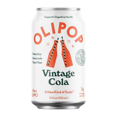 OLIPOP Vintage Cola Soda - 12 fl oz can | Target