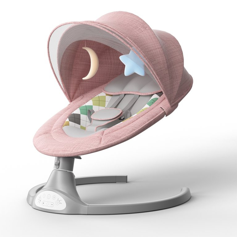 Electric Baby Swing Chair,Newborn Sleeping Crib, Infant Bouncer Rocking Seat,With Bluetooth Music... | Walmart (US)