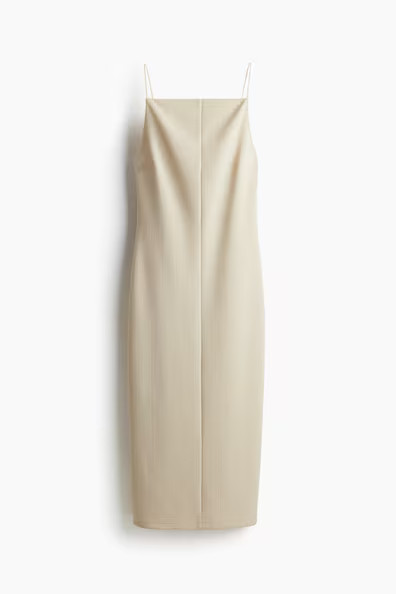 H & M - Sheath Dress - Beige | H&M (US + CA)